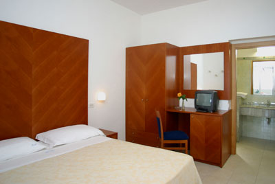 vista particolare di una camera dell'Hotel La Gattarella
