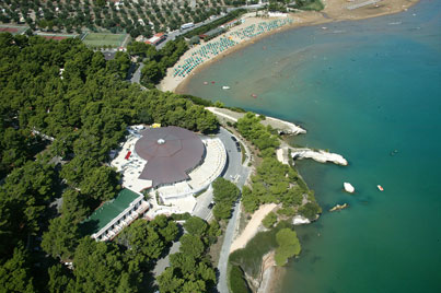 il Villaggio Gattarella Resort fotografato dall'alto