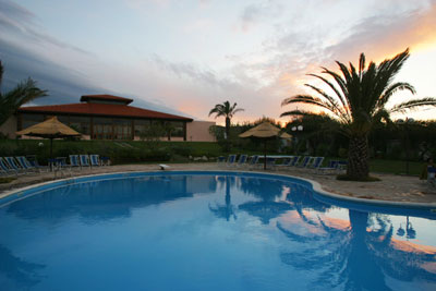 Spettacolare scorcio dell'Hotel al Tramonto