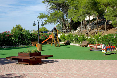 Foto del parco giochi per bambini al villaggio La Giara