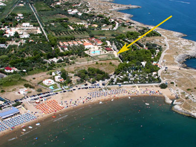 Ubicazione del Residence Club Sole Mare