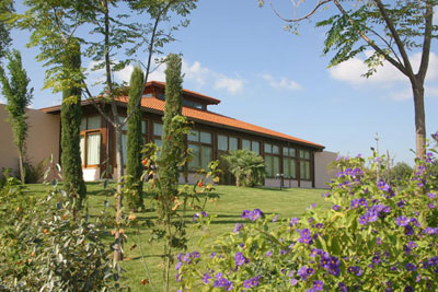 vista esterna della sala ricevimenti