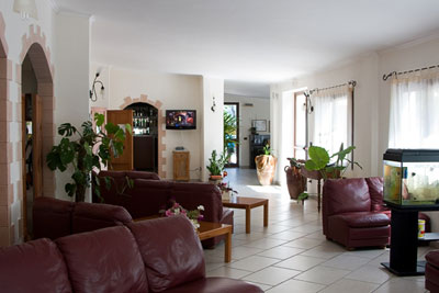 La Hall dell'Hotel Villaggio Rendez Vous