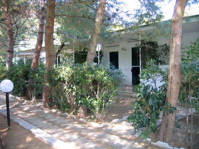 un viale interno del Residence